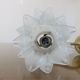 Art Deco wall lamp in bronze and tulip in the shape of pink 30s 40s