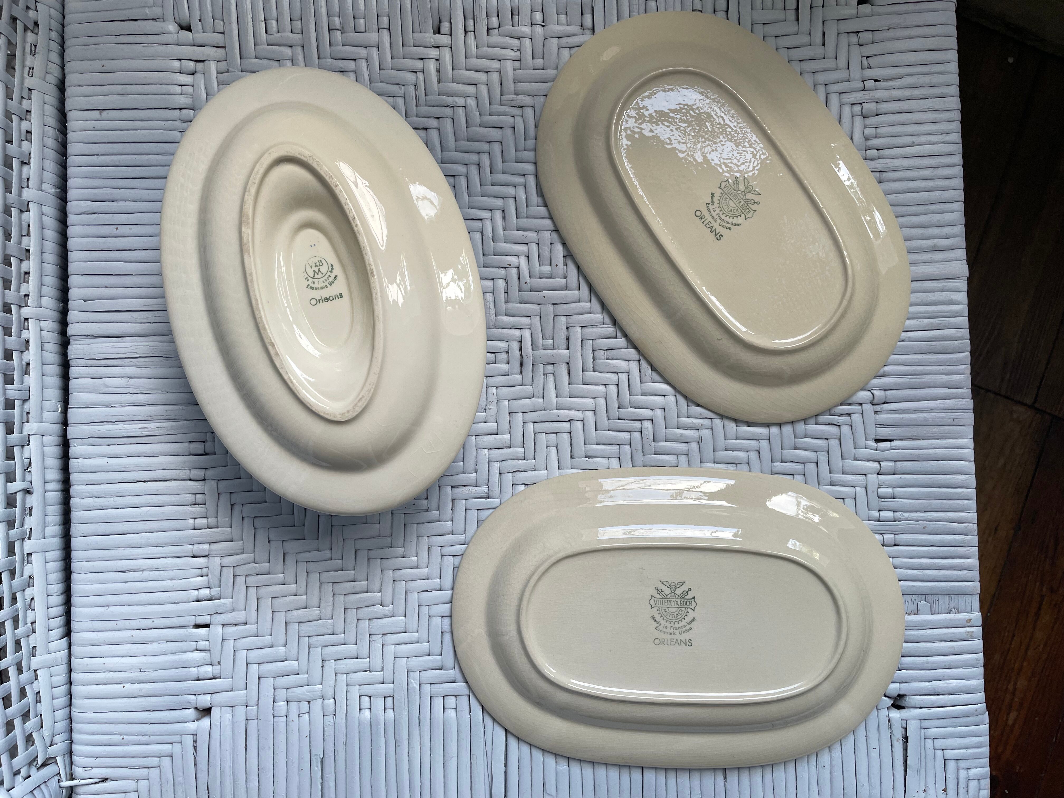 Saucière and raviers villeroy boch model orleans