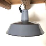 Pair of factory enamelled suspension lamp