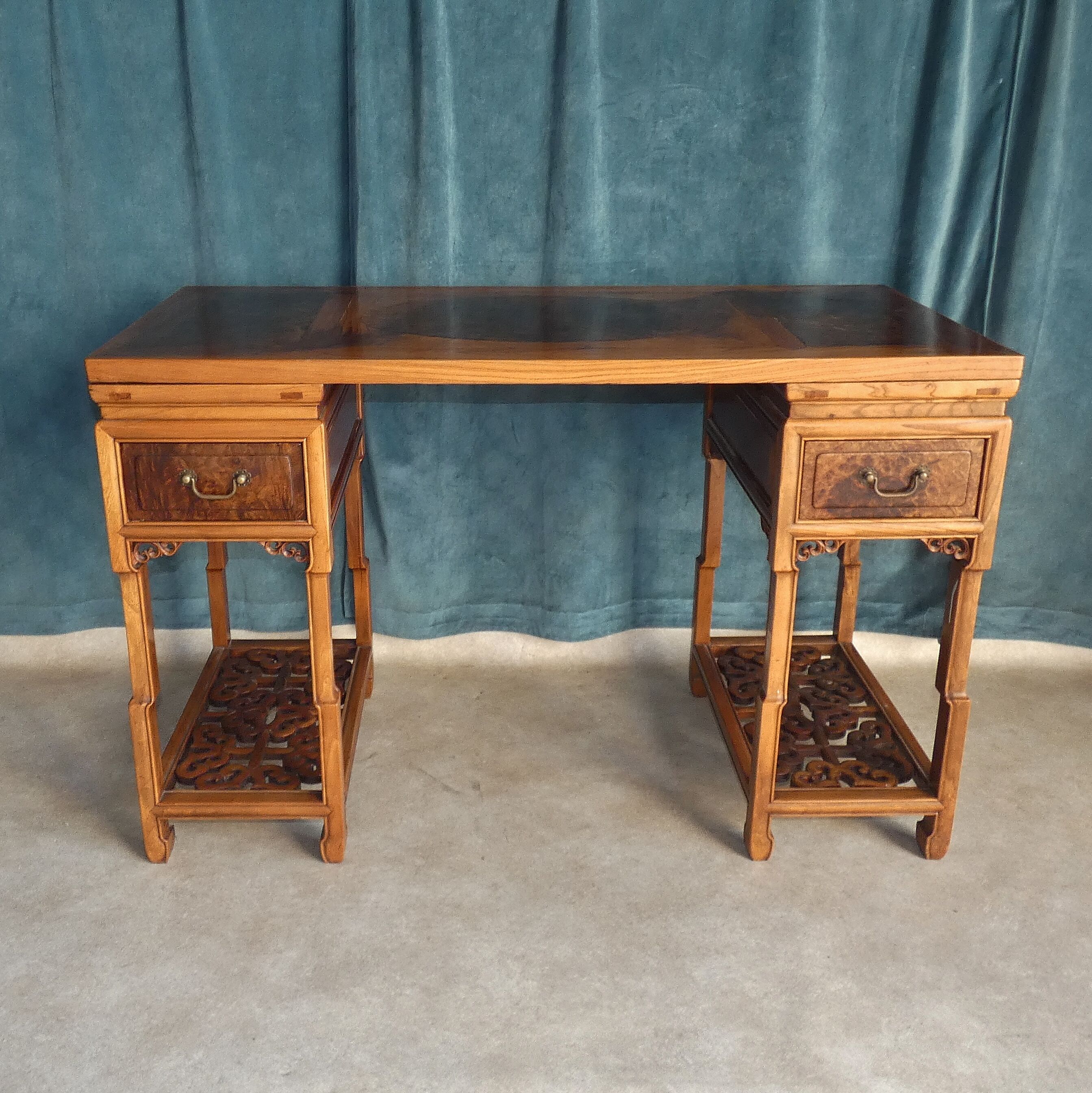 Chinese Literate Office, China, Late NINETEENTH / Early TWENTIETH Century in Yu Mu (Elm)