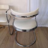 Pair of vintage canteliver armchairs from Zug, Victoria, Switzerland.