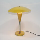 Yellow mushroom lamp, 1970's