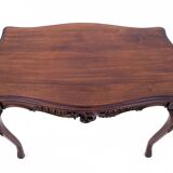 Table en noyer antique datant d'environ 1880, France. Après rénovation.