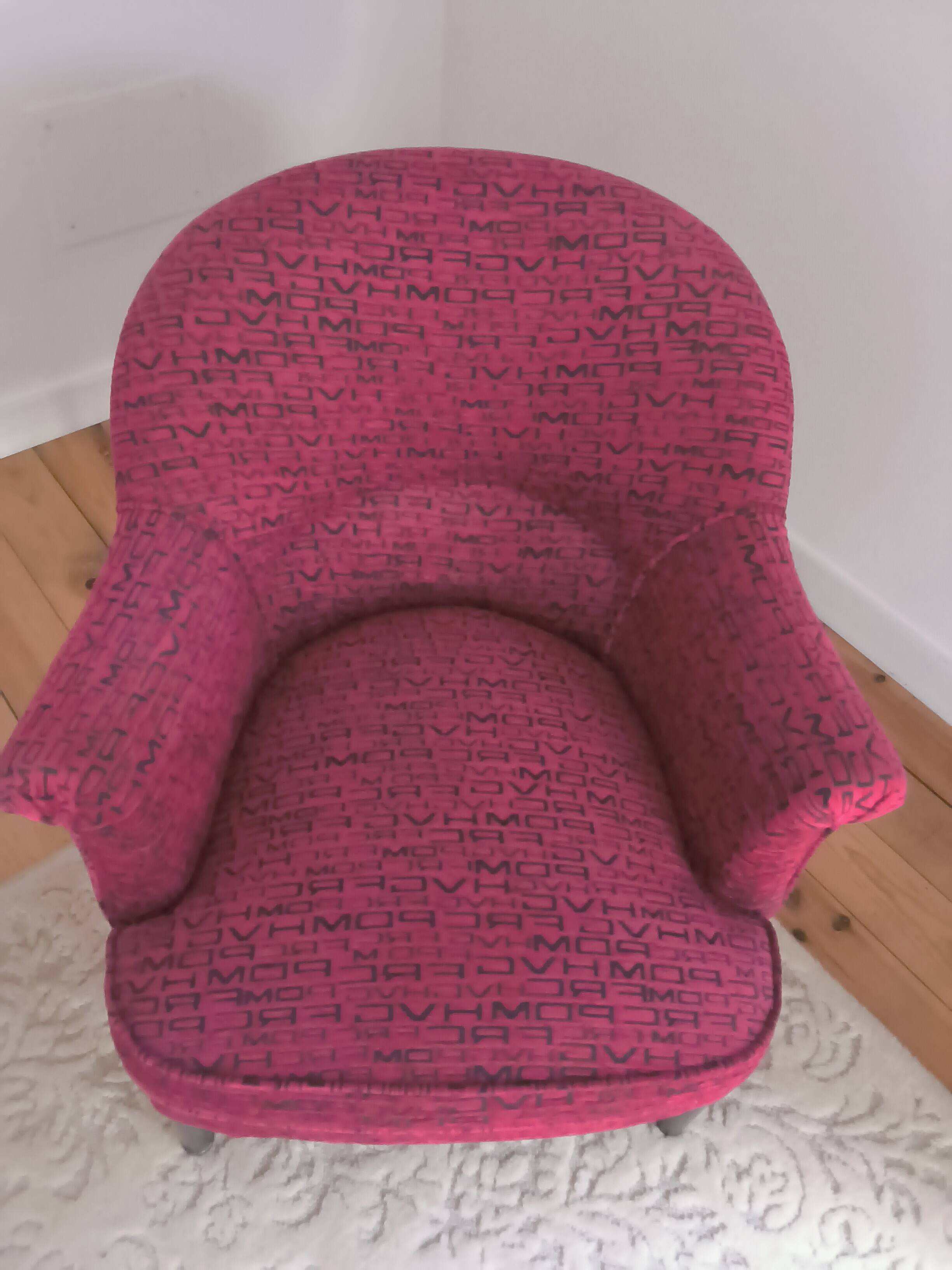 Pair of toad armchairs