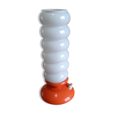 Vintage opaline white lamp
