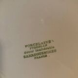 Set of 12 Sarreguemines plates