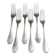 6 christofle pompadour table forks