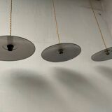 3 enamelled sheet metal suspensions