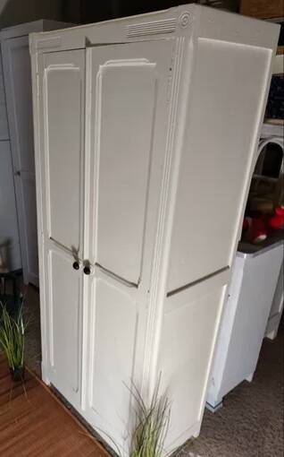 Vintage Parisian Wardrobe - Chalk White - 1950s