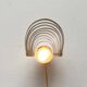 Vintage Space Age Swiss Model Visier Magnetic Wall Lamp by E. R. Nele for Temde, 1970s
