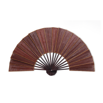 Fan in dark cannage 113 cm