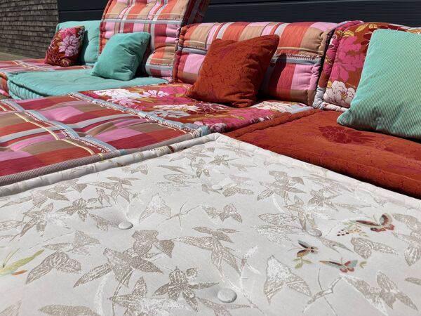 Roche bobois mah jong kenzo takada 10 elementen topstaat!!