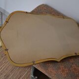 Miroir en bois doré ancien  46/76 cm