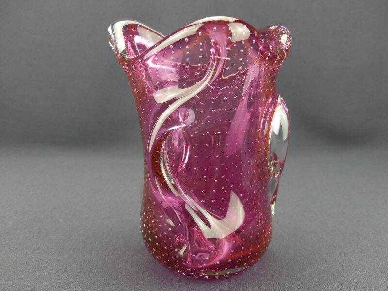 Murano, bullicante vase DLG Archimede Seguso