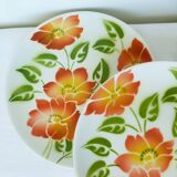 4 assiettes dessert Moulin des Loups Orchies modèle Ontario 210679