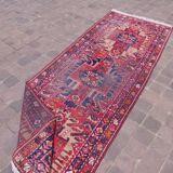 Tapis d'orient fait main de couloir persan hamadan