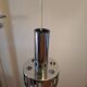 RAAK chrome metal pendant light, 1970s