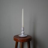 Hand painted ceramic candle holder slow craftsmanship countryside decoration candlestick
