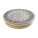 Lot de 6 assiettes en gien