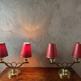 Pair of 1950 lamps