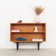 Ash bookcase, Danish design, 1970s, production Denmark