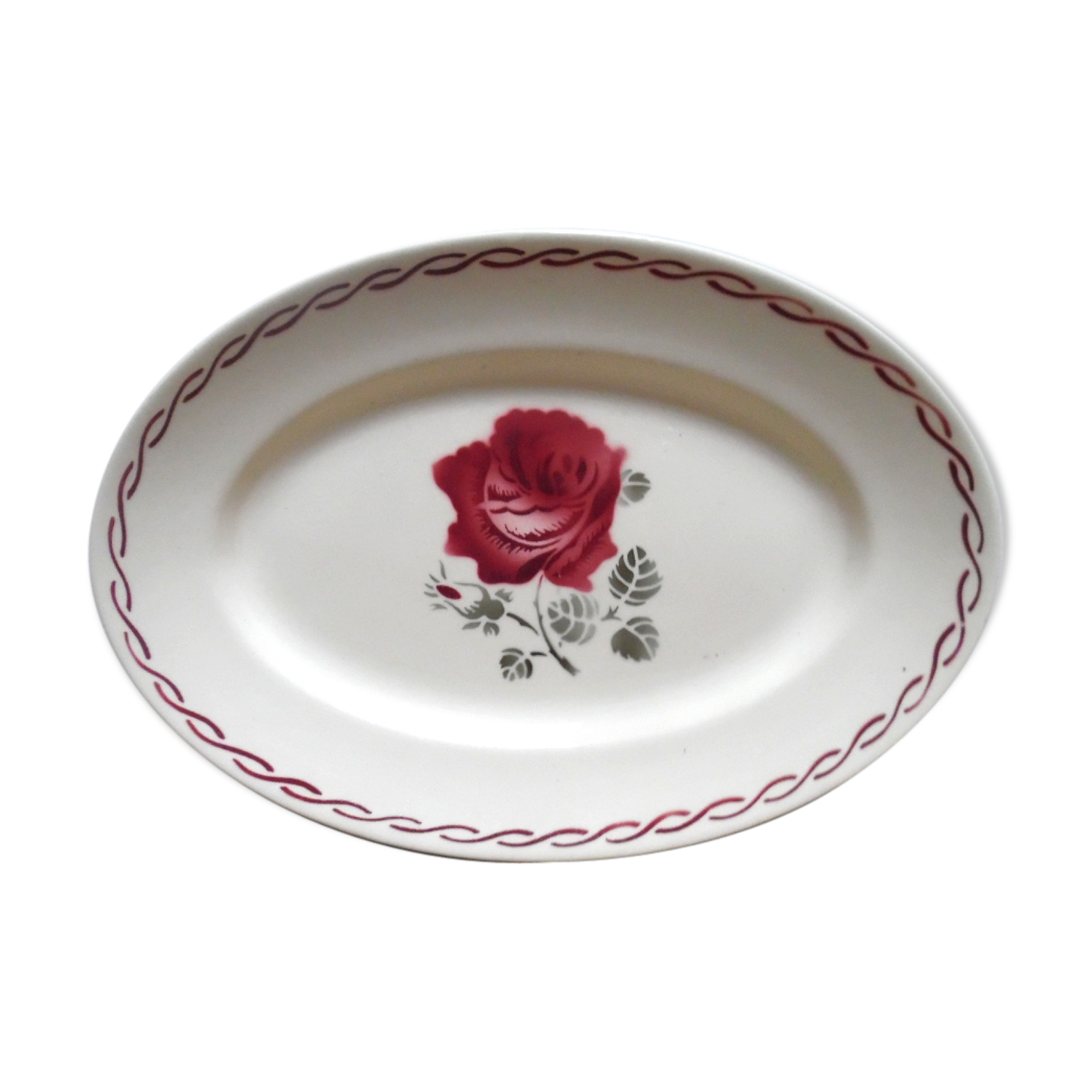 Flat oval badonviller