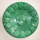 Flat green decoration leaves 32.5 cm