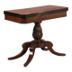 Table de jeu ancienne en acajou, Angleterre, milieu du XIXe siècle