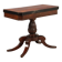 Table de jeu ancienne en acajou, Angleterre, milieu du XIXe siècle