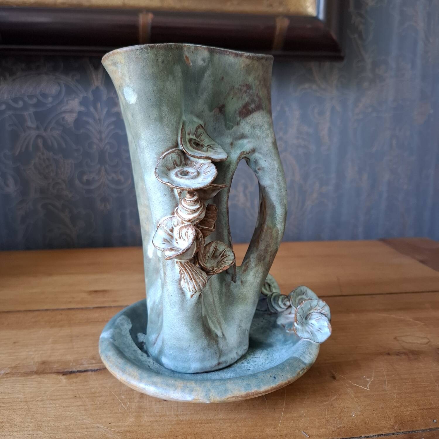 Glazed ceramic vase by Christopher Crete