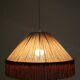 Beautiful suspension — earth stripes, bohemian fringes