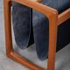 Teak Magazine Holder attributed to Aksel Kjersgaard, Denmark, 1960s