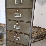 Column furniture with flaps Ronéo 1950 1960