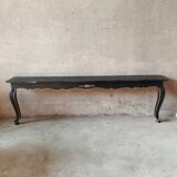 Large console in blackened wood