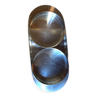 Scandinavian serving dishes. Stainless steel