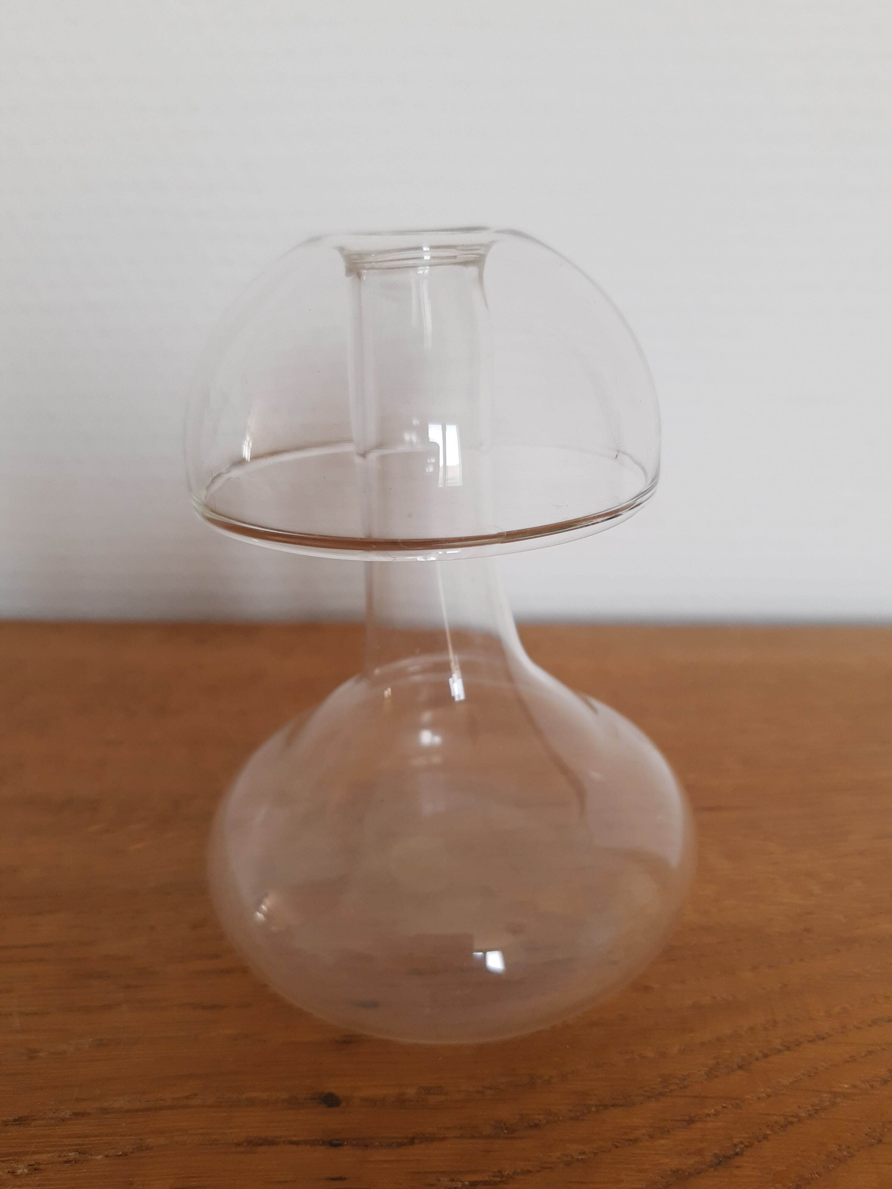 Soliflore in blown glass