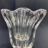 Crystal vase signed DAUM