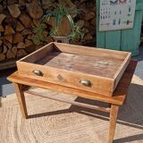 Table basse bois massif