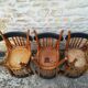 12 mismatched bistro chairs