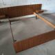 Vintage Scandinavian teak bed