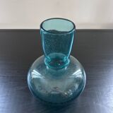 Biot style blue vase