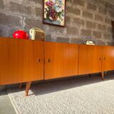 Vintage Scandinavian teak sideboard, 1960s/70s.