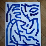 Painting on paper - Untitled