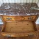 Chest of drawers with 4 drawers in Louis XV style