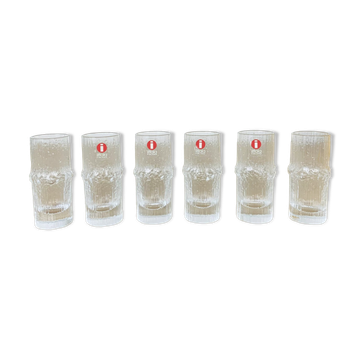 6 shooters Niva de Tapio Wirkkala pour iittala