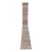 Tapis de couloir turc vintage