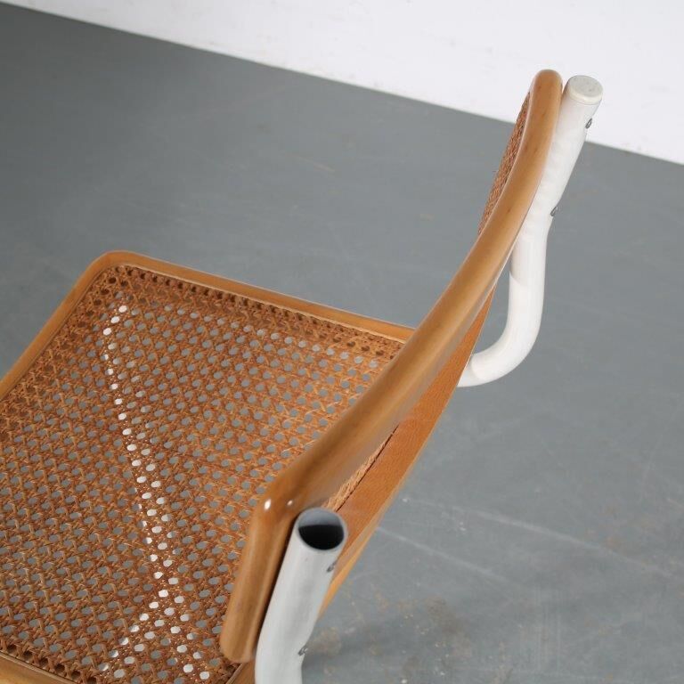 1970s “Cesca” bar stool by Marcel Breuer from Italy