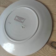 6 assiettes à dessert modèle Fontanges par Sarreguemines