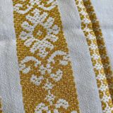 Set of 11 ocher napkins