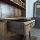 Cherry wood draining dresser with two drawers